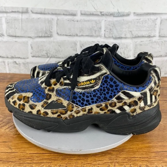 Adidas Out Loud Animal Print Multicolor Aize 9.5 - Picture 2 of 14